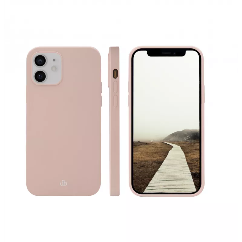 Puzdro dbramante1928 Monaco iPhone 12/12 Pro Pink Sand
