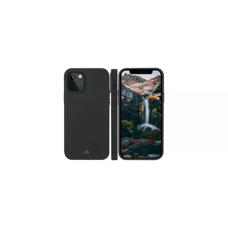 Puzdro na telefón dbramante1928 Monaco pre iPhone 13 mini 5,4 palca – Night čierna, recyklovaný plast