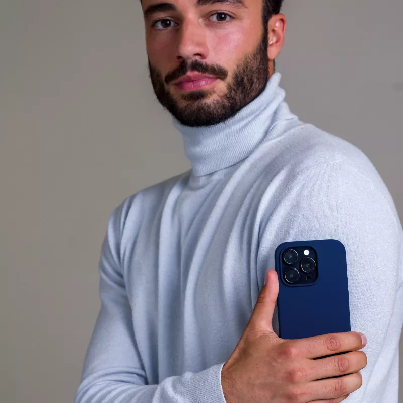 Puzdro na telefón dbramante1928 Monaco pre iPhone 13 Pro Max – Pacific Blue, vhodné pre 6,7 palca