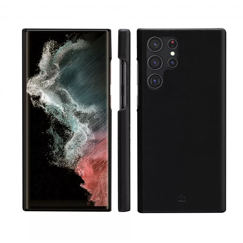 Puzdro s klopou dbramante1928 Galaxy S22 Ultra čierne