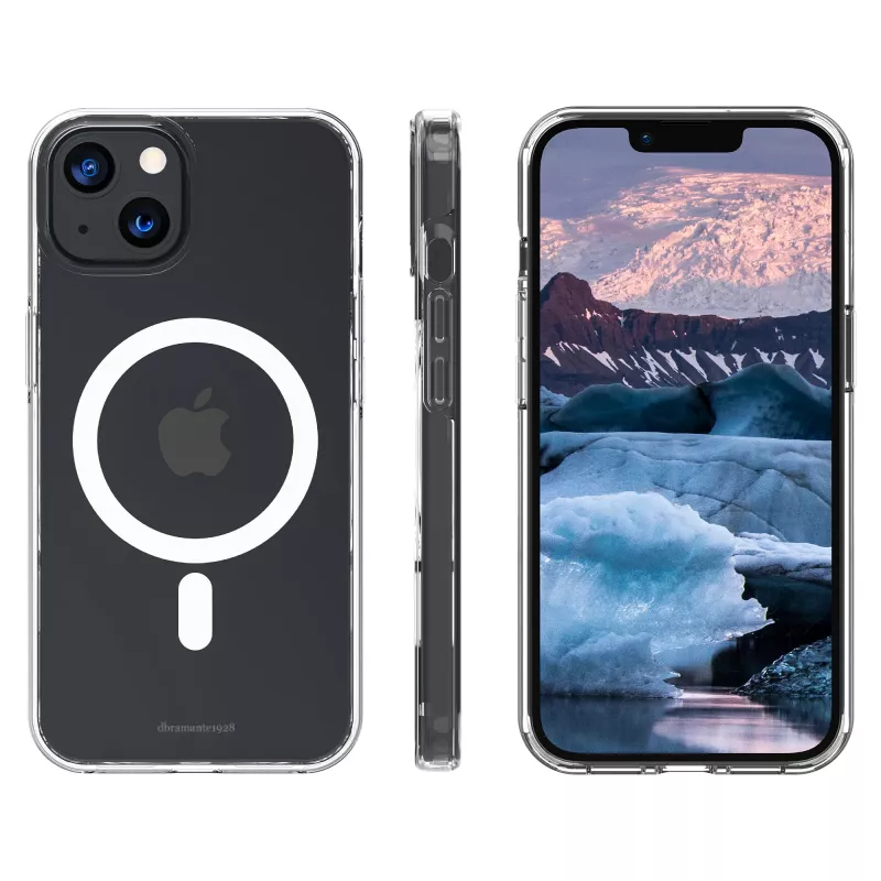 dbramante1928 Iceland Pro kompatibilné s MagSafe – iPhone 13, puzdro, Apple, iPhone 13, 15,5 cm (6,1 inch), priehľadné