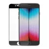 dbramante1928 Eco-Shield – iPhone SE – čierny okraj, Apple, iPhone SE, odolné proti prachu, odolné proti poškriabaniu, čierna, priehľadné, 1 kus