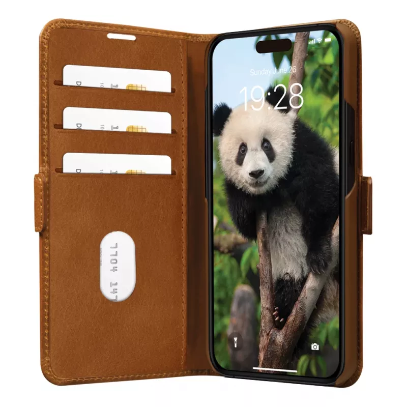 dbramante1928 Copenhagen – iPhone 15 Plus – Tan, puzdro s klopou, Apple, iPhone 15 Plus, hnedá
