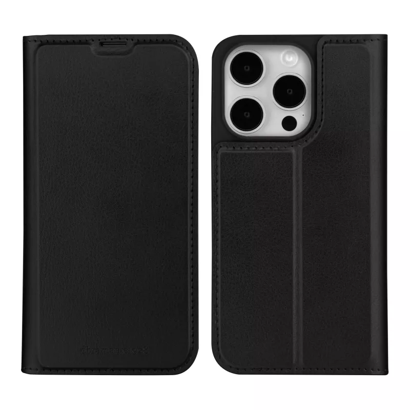 dbramante1928 Oslo – iPhone 15 Pro – čierna, puzdro s klopou, Apple, iPhone 15 Pro, čierna