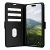 Puzdro s klopou dbramante1928 iPhone 15 Pro Max čierne 3 priehradky na karty