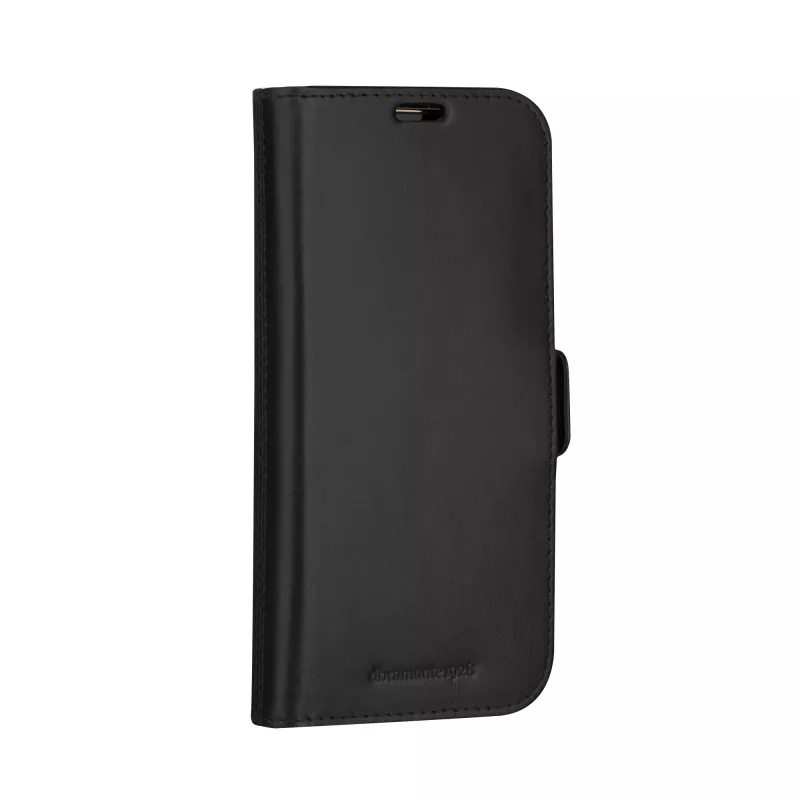 Puzdro s klopou dbramante1928 iPhone 15 Pro Max čierne 3 priehradky na karty