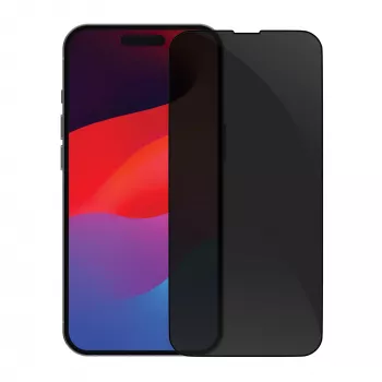 Ochranná fólia na displej dbramante eco-shield pre iPhone 15 Pro — Privacy, 0,565 mm, 74,8×158,2 mm