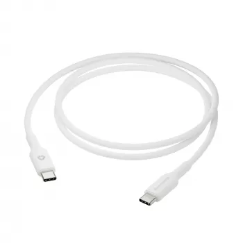 Kábel USB-C na USB-C 1 m od dbramante – biely
