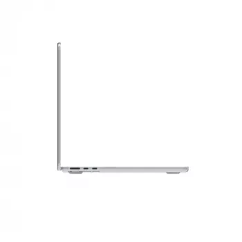 Puzdro pre MacBook Air 13 palcov (M2/M3) od dbramante — Iceland Clear, vhodné pre 33 cm displej, 226 g
