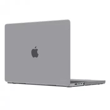 Puzdro pre MacBook Pro 16 palcov (M4 2024 / M3 2023) od dbramante — Iceland Clear, vhodné pre 40,6 cm displej, 348 g