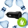 Auto nabíjačka dbramante re-charge USB-A 18W – 12–24V, 1× USB-A, čierna
