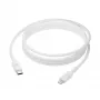 USB-C na Lightning kábel 2 m, d bramante re-charge (USB 2.0, biely)