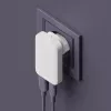 d bramante dbramante1928 Pro EU/US tenká nabíjačka — USB-C 20 W + USB-A 18 W, biela, AC pre interiér