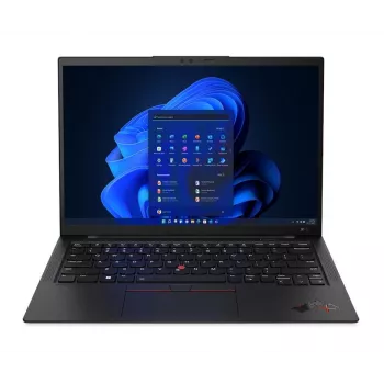 T1A Lenovo ThinkPad X1 Carbon Gen 10 repasovaný Intel® Core™ i7 i7-1265U notebook 35,6 cm (14 palcov) 16 GB LPDDR5-SDRAM 1 TB SSD Windows 11 Pro nemecká čierna