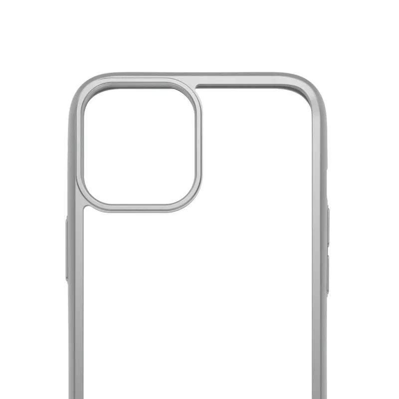 PanzerGlass ® ClearCaseColor™ iPhone 12 Pro Max – Satin Silver Limited Edition