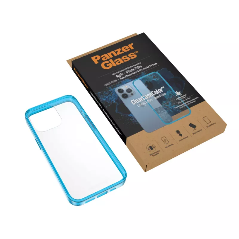 Kryt PanzerGlass ClearCaseColor iPhone 13 Pro Bondie Blue