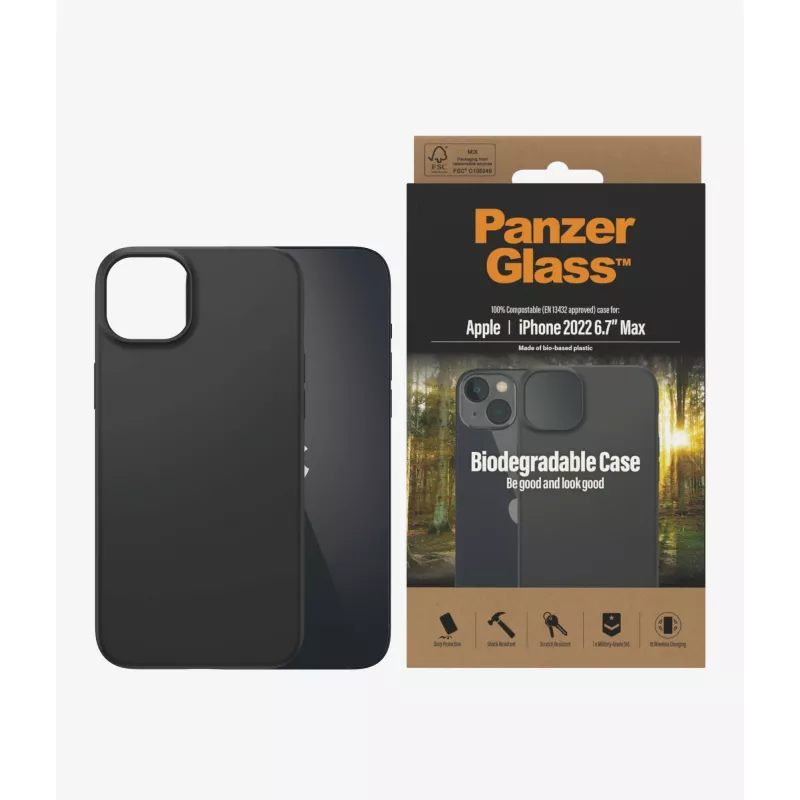 PanzerGlass biologicky odbúrateľný kryt na telefón 17 cm (6,7 palca)