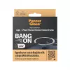 PanzerGlass Bang On Kompatibilný krúžok MagSafe pre iPhone 12/13/14/15, priehľadný