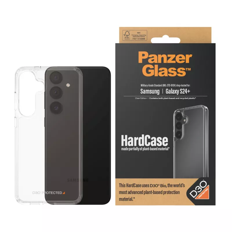 PanzerGlass ® HardCase priehľadný s D3O® Samsung Galaxy S24+
