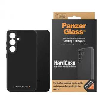 PanzerGlass ® HardCase čierny s D3O® Samsung Galaxy S24, kryt, Samsung, Samsung - Galaxy S24, čierny