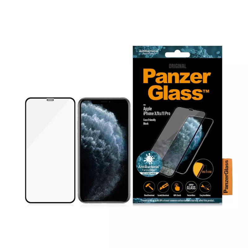 PanzerGlass ® ochranná fólia displeja iPhone 11 Pro | Xs | X | Edge-to-Edge