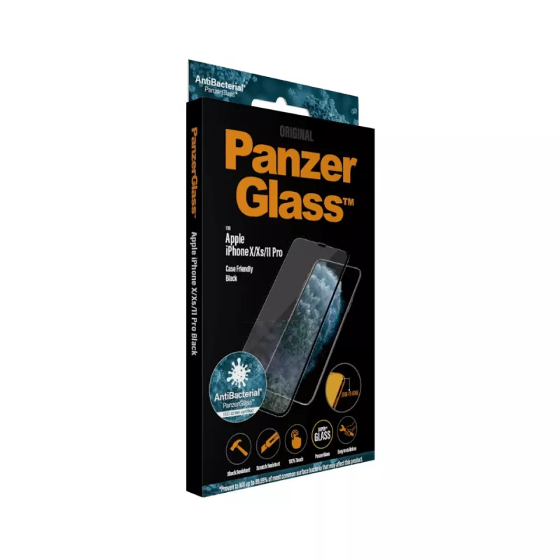 PanzerGlass ® ochranná fólia displeja iPhone 11 Pro | Xs | X | Edge-to-Edge