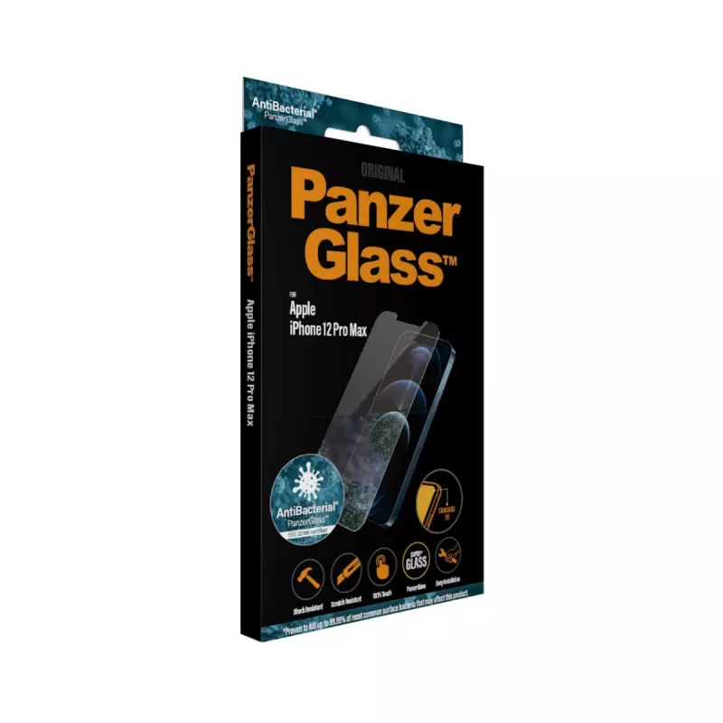 Ochranná fólia displeja PanzerGlass Apple iPhone 12 Pro Max Standard Fit