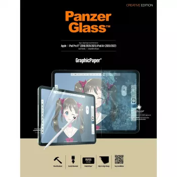 PanzerGlass ® GraphicPaper® ochranná fólia displeja iPad Pro 11″ (2018, 2020-2022, 2024) | iPad Air 10.9″ (2020, 2022)