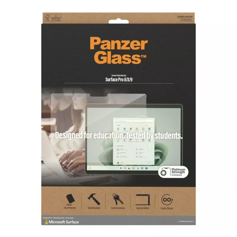 PanzerGlass 6262 ochranná fólia displeja tabletu číra ochranná fólia displeja Microsoft 1 ks