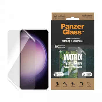 PanzerGlass ® ECO MATRIX ochrana displeja Samsung Galaxy S23+ | Ultra-Wide Fit s AlignerKit