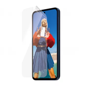 Ochrana displeja PanzerGlass MATRIX s D3O pre Samsung Galaxy A35 5G — Ultra-Wide PET fólia, suchá montáž, 1 ks, transparentná