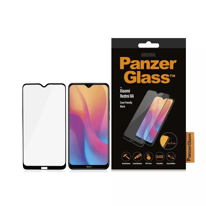 Ochrana displeja PanzerGlass Xiaomi Redmi 8A Edge-to-Edge