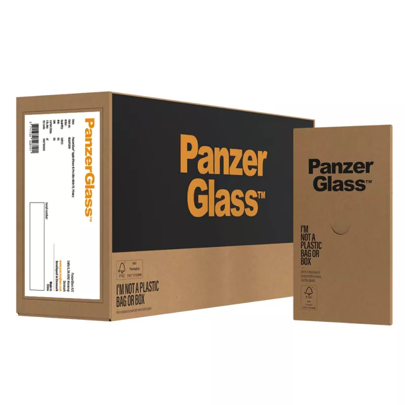 PanzerGlass® ochranná fólia displeja proti zvedavým pohľadom iPhone 15 Pro | Ultra-Wide Fit s EasyAligner | Bulk