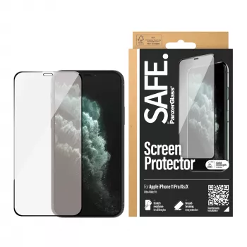 PanzerGlass SAFE. by ® ochrana displeja iPhone X | Xs | 11 Pro | Edge-to-Edge