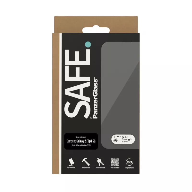 PanzerGlass SAFE. by ® ochrana displeja Samsung Galaxy Z Flip4 5G
