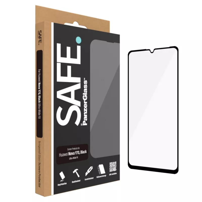 PanzerGlass SAFE. by ® ochranná fólia displeja Huawei Nova Y70 | Y70 Plus | Y71