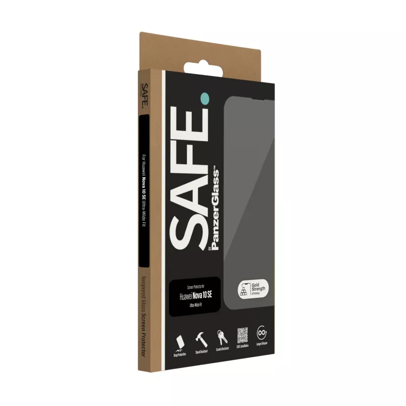PanzerGlass SAFE. by ® ochrana displeja Huawei Nova 10 SE | Ultra-Wide Fit
