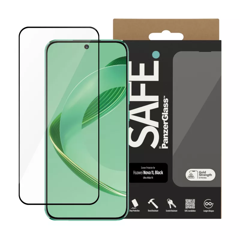PanzerGlass SAFE. by ® ochrana displeja HUAWEI Nova 11 | Ultra-Wide Fit