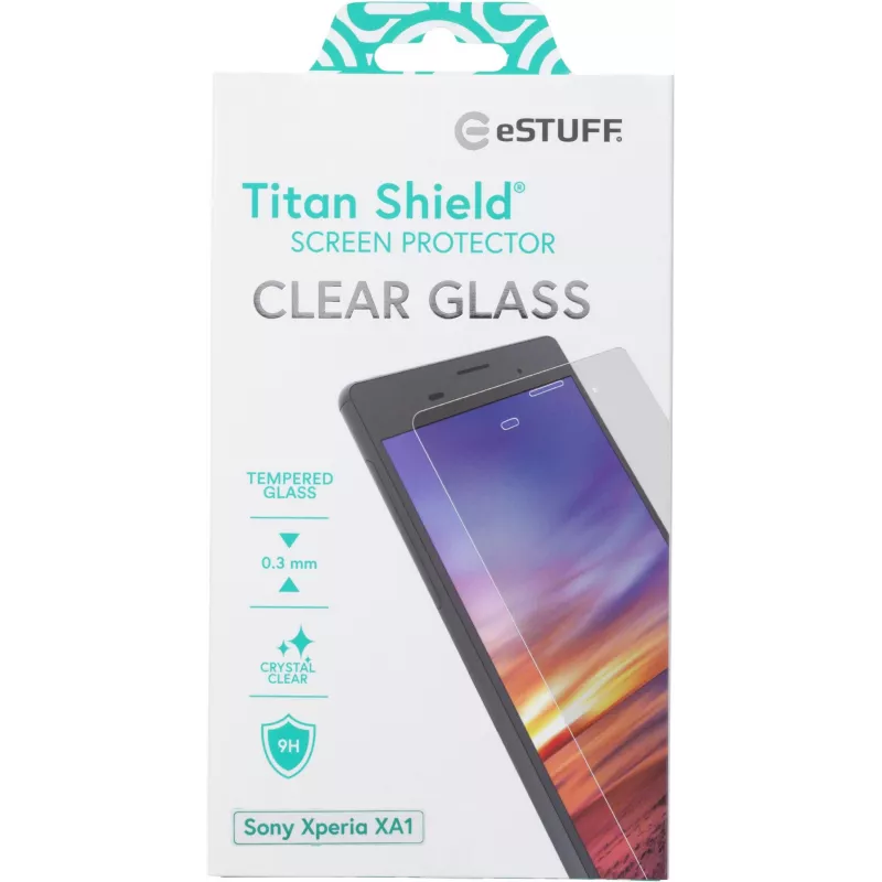eSTUFF Sony Xperia XA1 Clear číry ochranný kryt displeja 1 ks