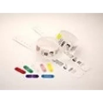 Zebra spony pre náramky QuickClip modrá 97032-BLUE