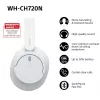 Sony WH-CH720 headset káblový aj bezdrôtový cez hlavu hovory/hudba USB Type-C Bluetooth biely
