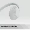 Sony WH-CH720 headset káblový aj bezdrôtový cez hlavu hovory/hudba USB Type-C Bluetooth biely