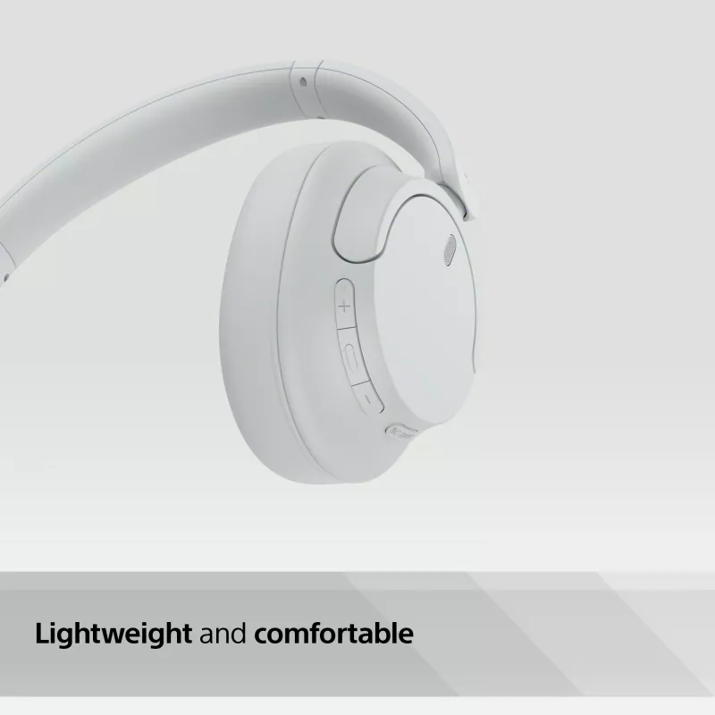 Sony WH-CH720 headset káblový aj bezdrôtový cez hlavu hovory/hudba USB Type-C Bluetooth biely