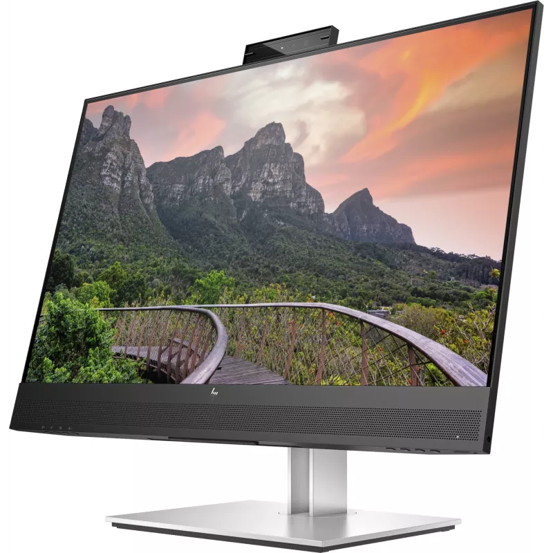 HP E27m G4 QHD USB-C konferenčný monitor, 68,6 cm (27 palcov), 2560 x 1440 pixelov, Quad HD, LCD, 5 ms, čierna, strieborná