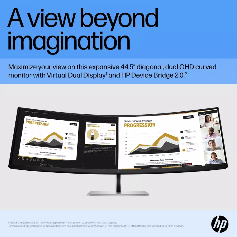 Monitor HP E45c G5 44,5 palca Dual QHD LCD 5120 x 1440