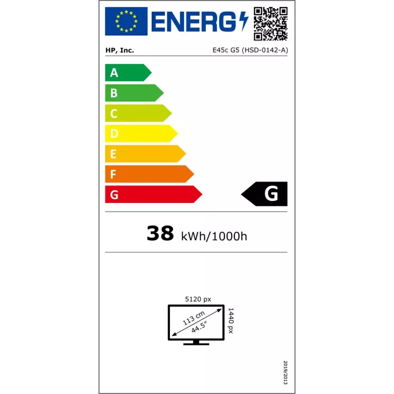 Monitor HP E45c G5 44,5 palca DQHD LCD 5120 x 1440