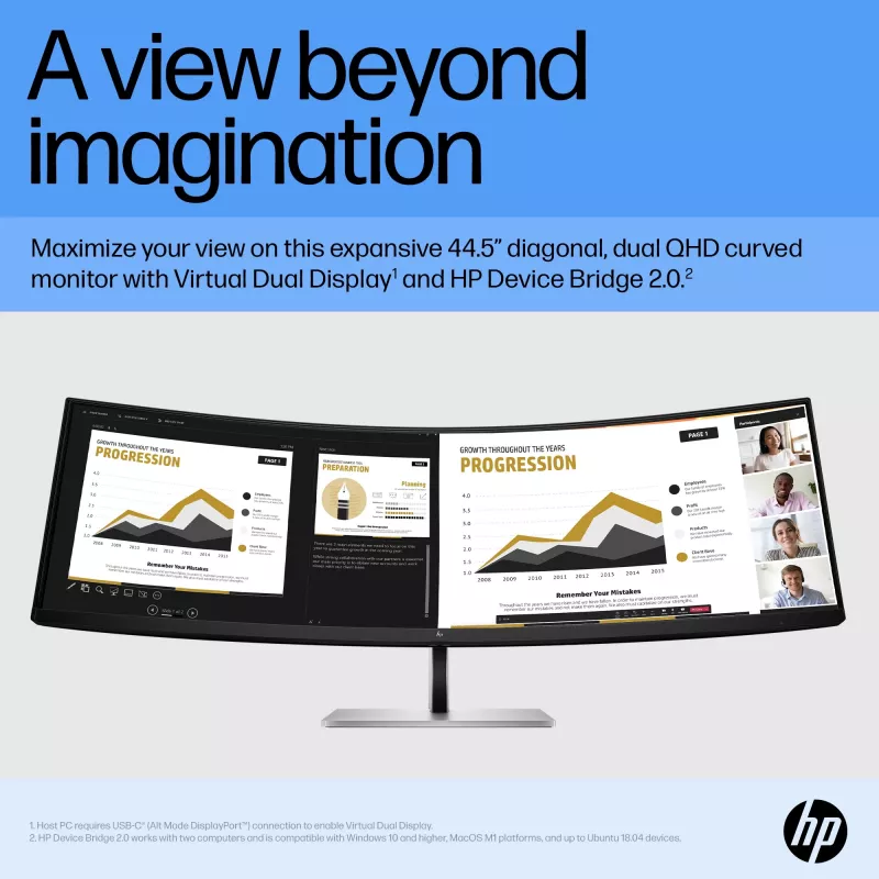 Monitor HP E45c G5 44,5 palca zakrivený Dual QHD 5120 x 1440