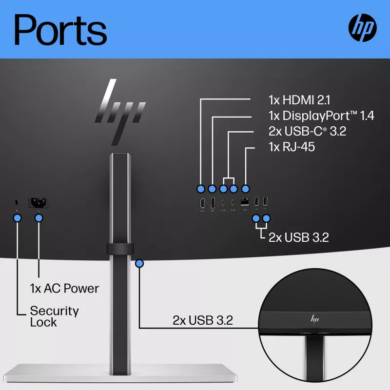 Monitor HP E45c G5 44,5 palca zakrivený Dual QHD 5120 x 1440
