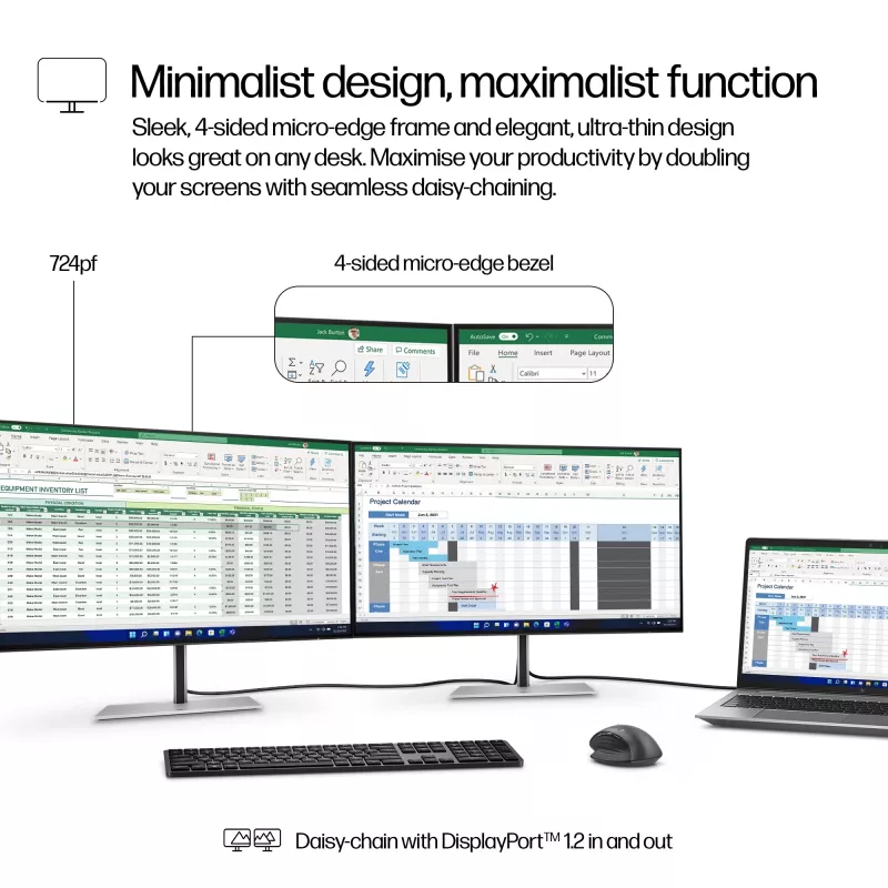 Monitor HP Series 7 Pro 60,5 cm (23,8 palcov) FHD displej 1920 x 1080