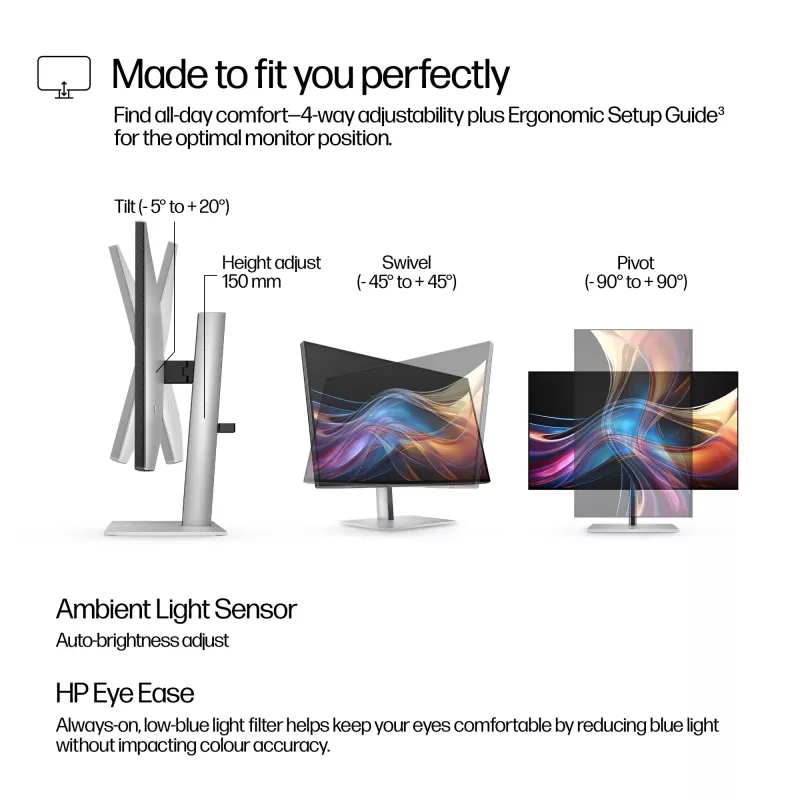 Monitor HP Series 7 Pro 27 palcov QHD displej Quad HD 2560 x 1440
